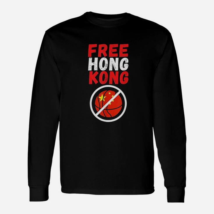 Free Hong Kong Basketball Unisex Long Sleeve