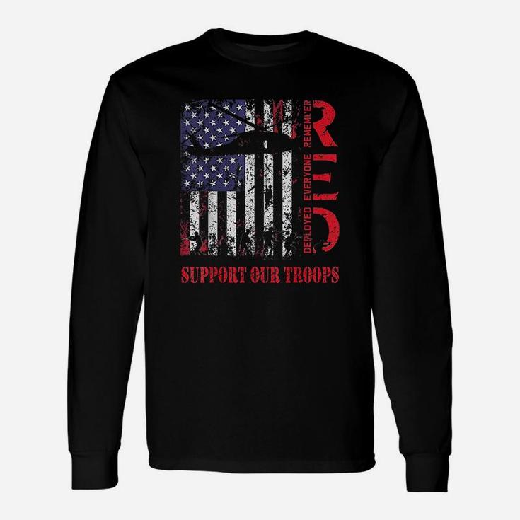 Friday Support Our Troops Unisex Long Sleeve
