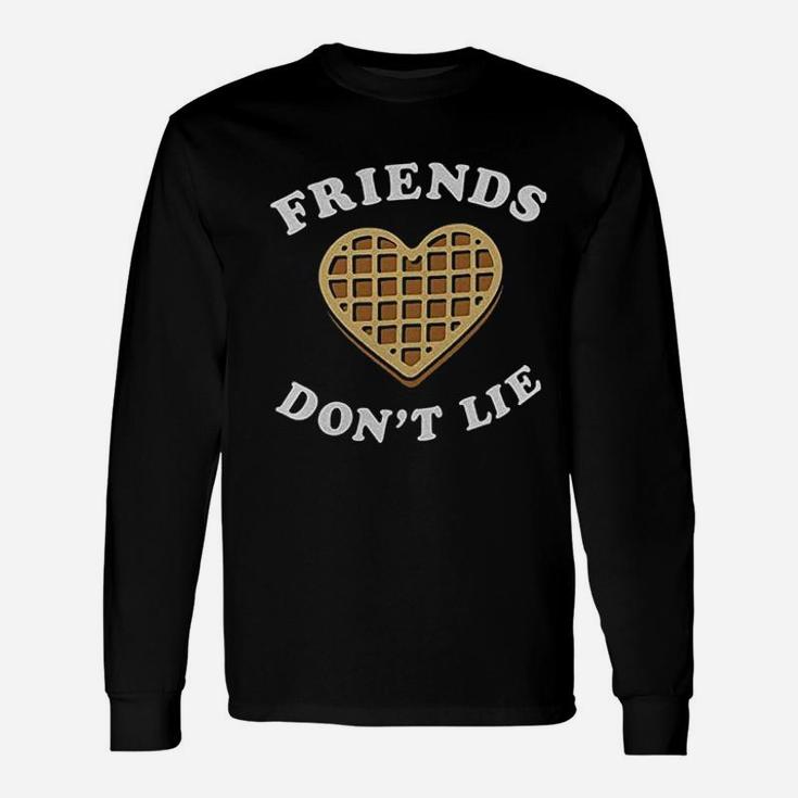 Friends Dont Lie Cute Eleven Heart Crewneck Unisex Long Sleeve