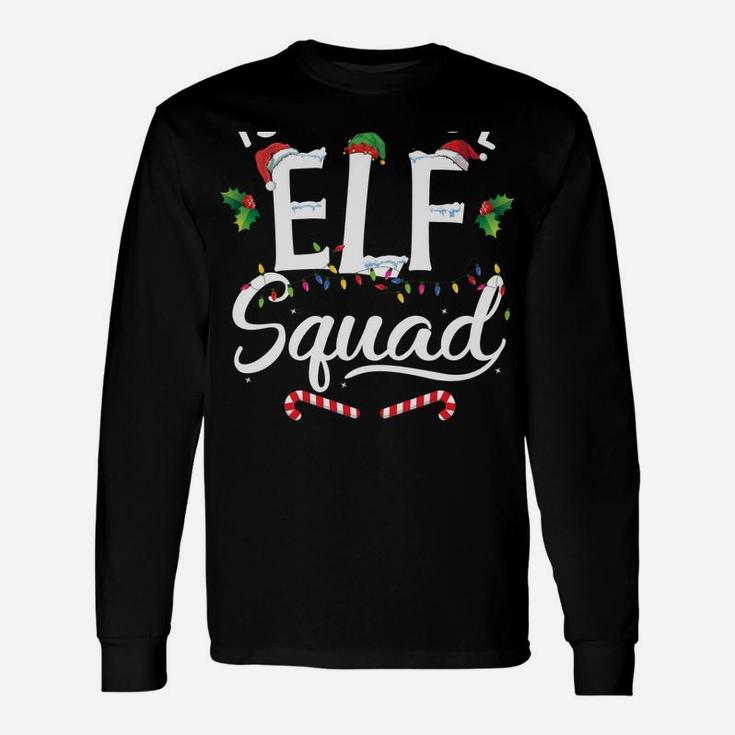 Funny 1St Grade Elf Squad Teacher Student Christmas Gift Sweatshirt Unisex Long Sleeve