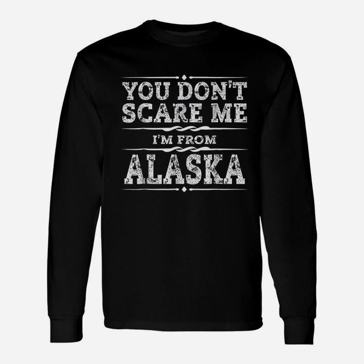 Funny Alaska Home Last Frontier State Of Alaska Gift Unisex Long Sleeve