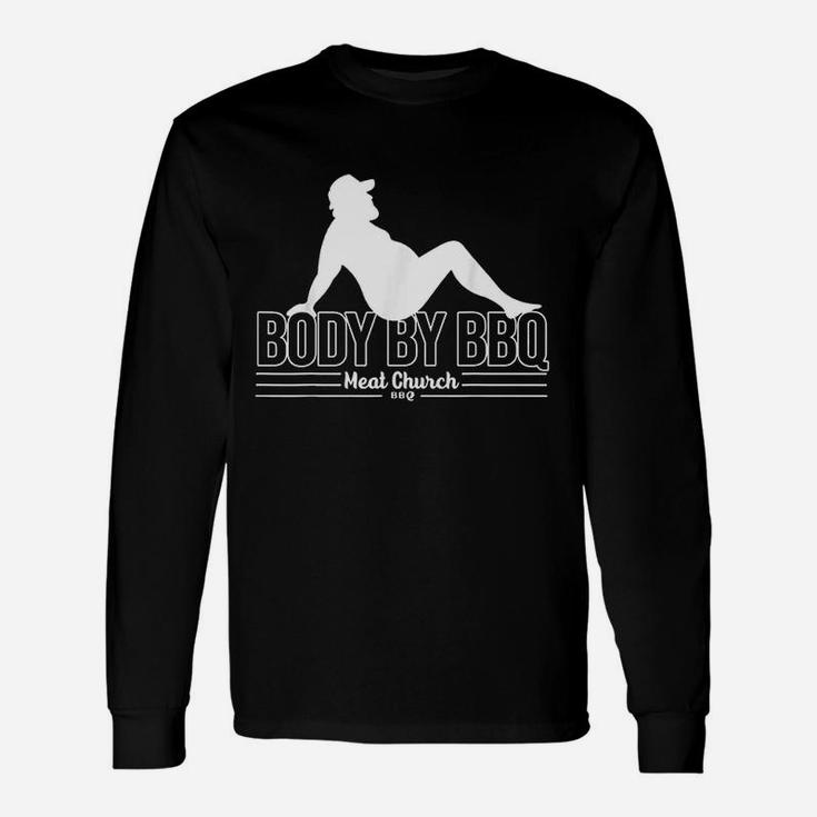 Funny Body By Bbq Vintage Meat Church Unisex Long Sleeve