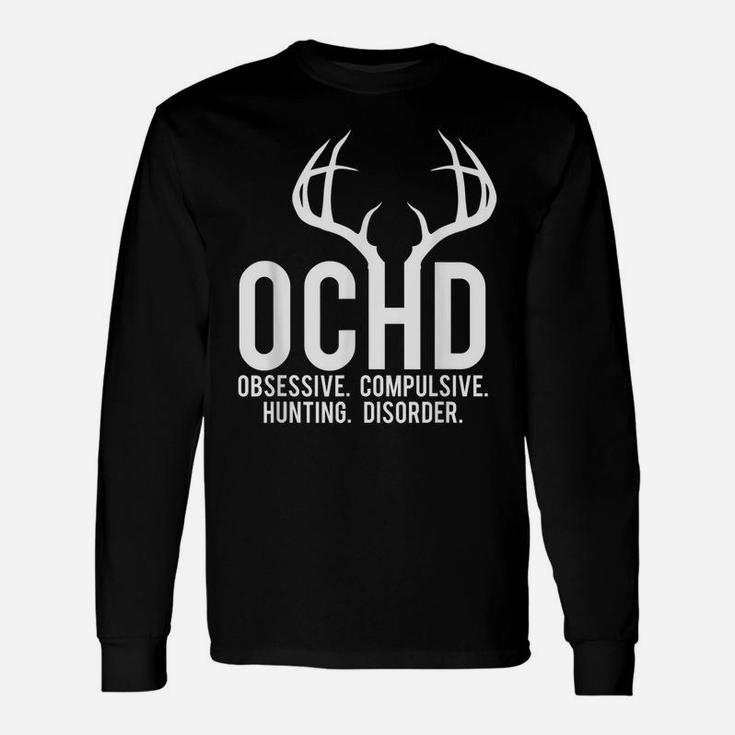 Funny Bow Hunting Design For Deer Hunters Unisex Long Sleeve