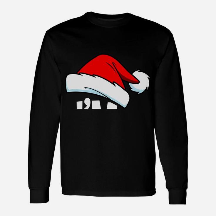 Funny Christmas I'm Jolly Af Tee Cute Santa Men Women Gift Sweatshirt Unisex Long Sleeve