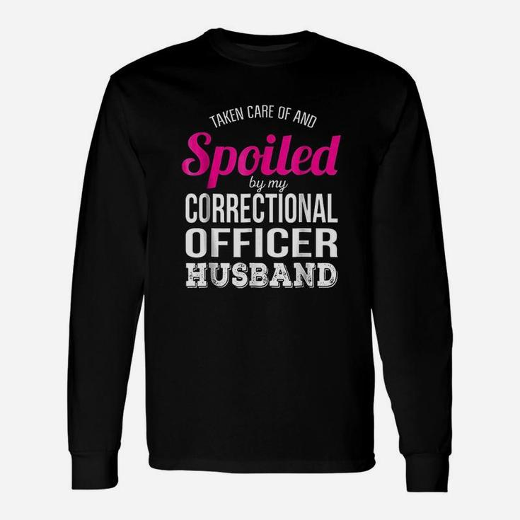 Funny Correctional Officer Wife Unisex Long Sleeve