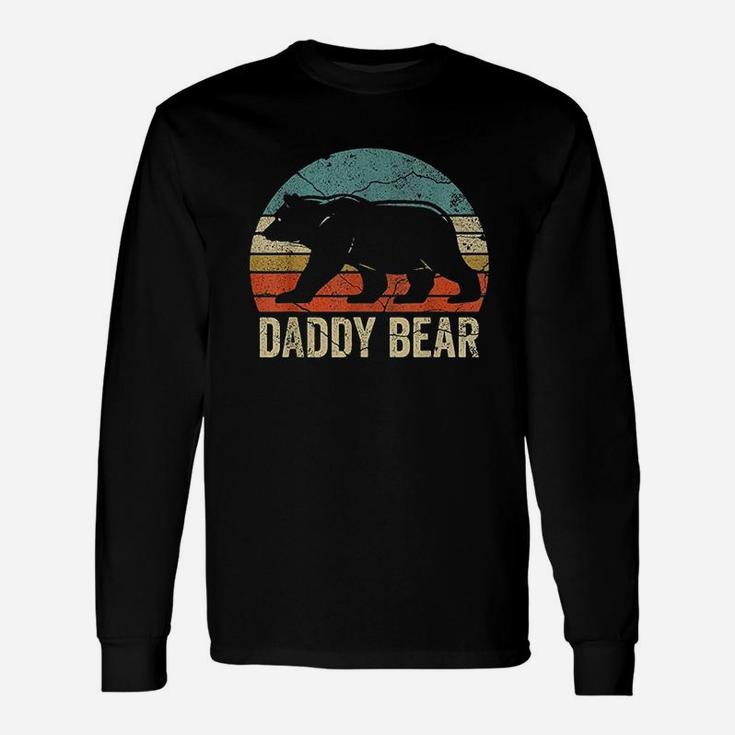 Funny Daddy Bear Dad Fathers Day Dad Daddy Bear Unisex Long Sleeve