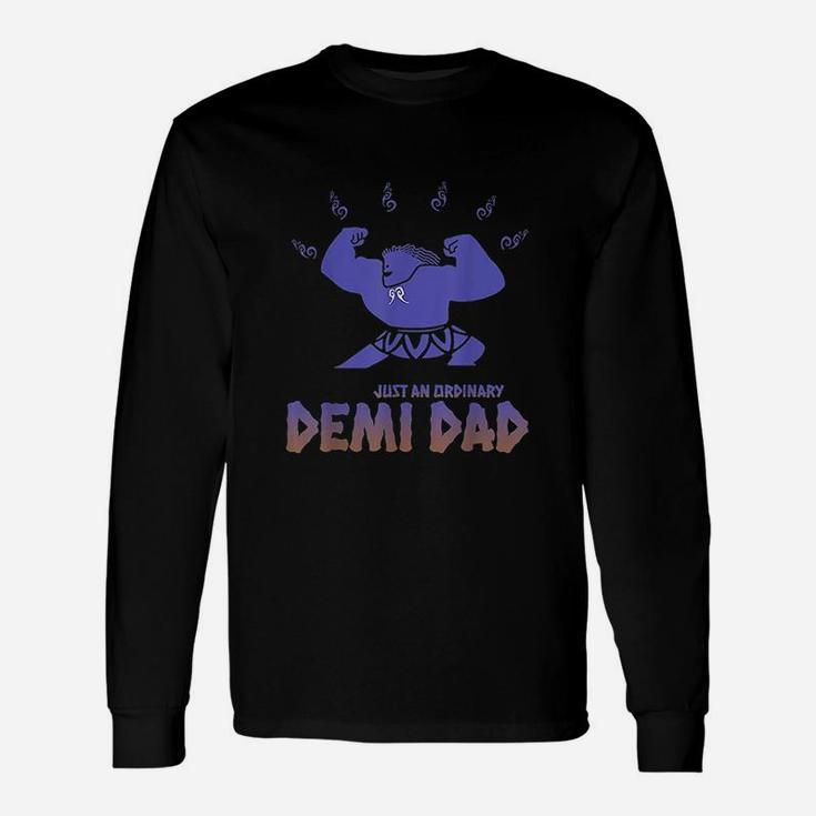 Funny Demi God Perfect Gift For Dads Unisex Long Sleeve