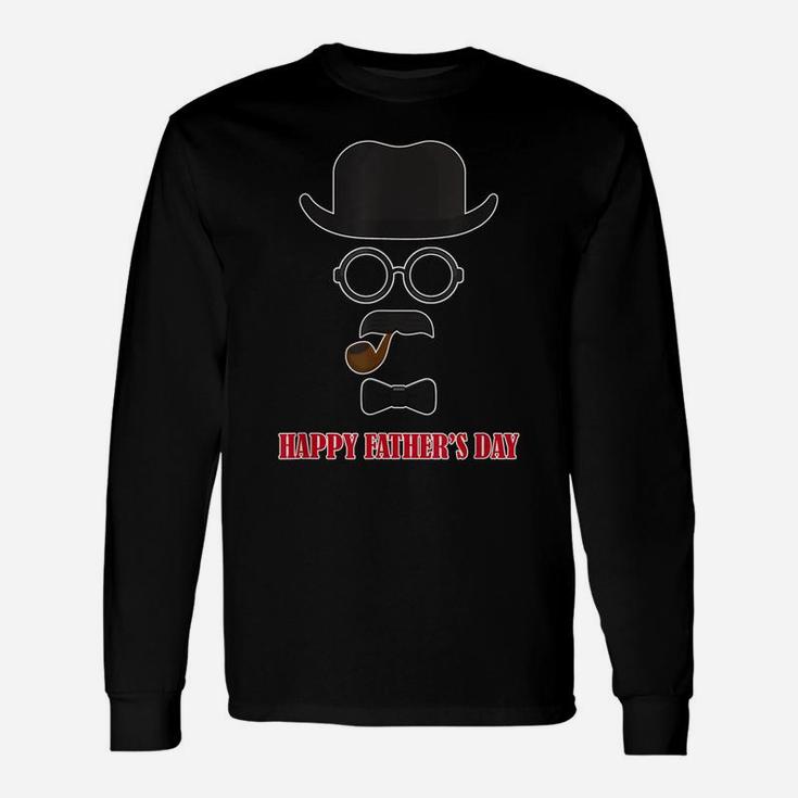 Funny Happy Parents Father's Day Father Men Dad Daddy Gift Unisex Long Sleeve