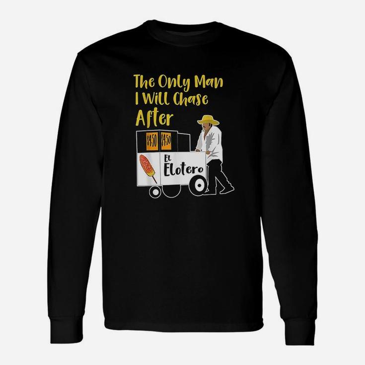 Funny Mexican El Elotero Picture Unisex Long Sleeve