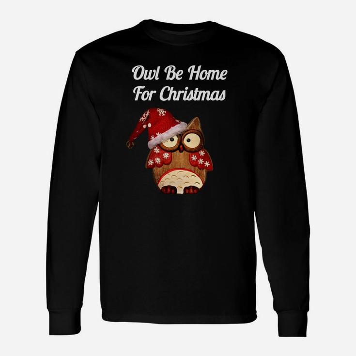Funny Owl Pun Christmas Sweatshirt Xmas Office Party Apparel Unisex Long Sleeve