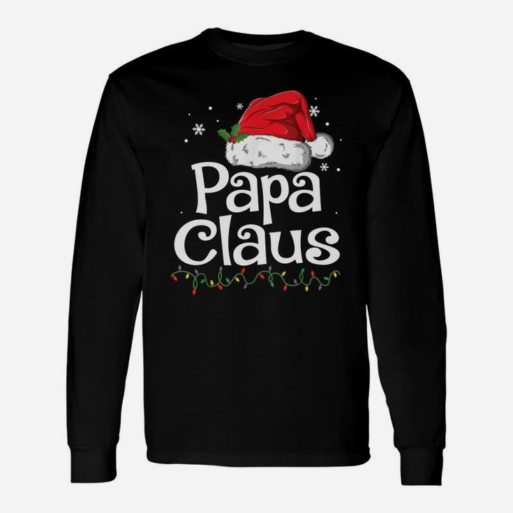 Funny Papa Claus Christmas  Pajamas Santa Gift Unisex Long Sleeve