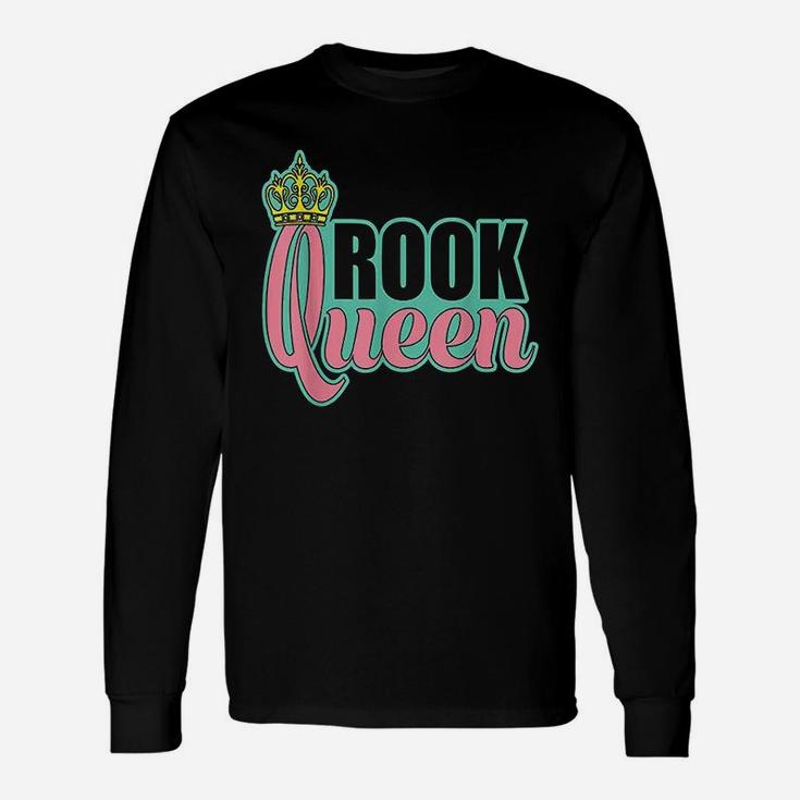 Funny Rook Queen Card Game Kentucky Tournament Rules Unisex Long Sleeve