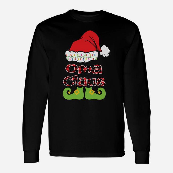 Funny Santa Oma Claus Christmas Matching Family Sweatshirt Unisex Long Sleeve