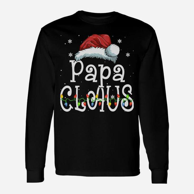 Funny Santa Papa Claus Christmas Family Gifts Sweatshirt Unisex Long Sleeve