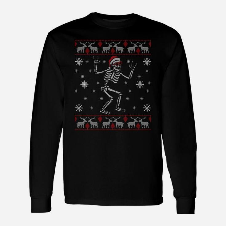 Funny Skeleton Sweatshirts For Women Men Christmas Gifts Sweatshirt Unisex Long Sleeve