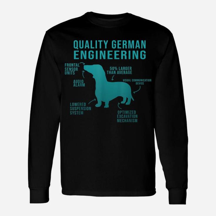 Funny Weiner Dog Joke  - Sarcastic German Daschund Unisex Long Sleeve