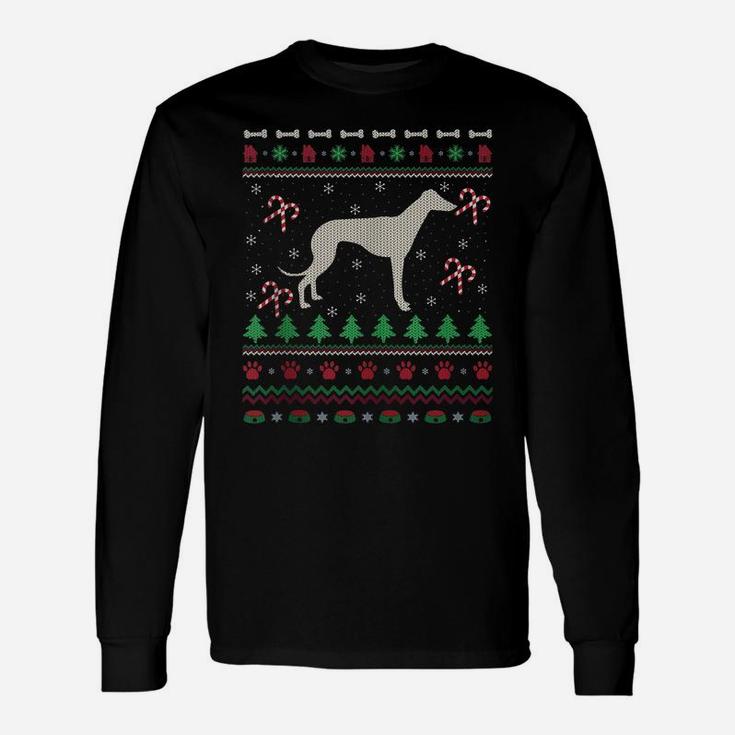 Funny Xmas Ugly Italian Greyhound Dog Christmas Unisex Long Sleeve