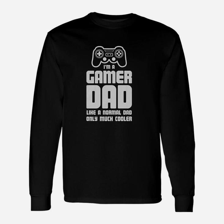 Gamer Dad Father Cool Dads Gaming Unisex Long Sleeve