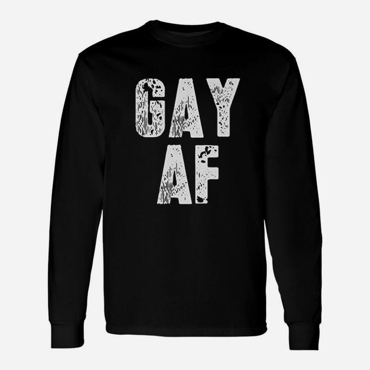 Gay Af Tops Proud Gay Gifts For Lgbt Parade Gay Pride Unisex Long Sleeve