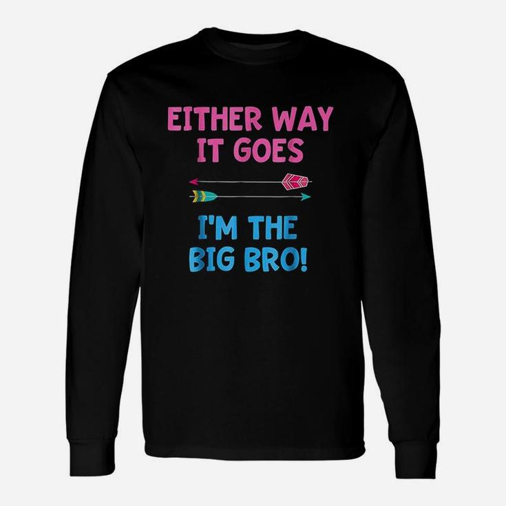 Gender Reveal Big Brother Announcement Unisex Long Sleeve