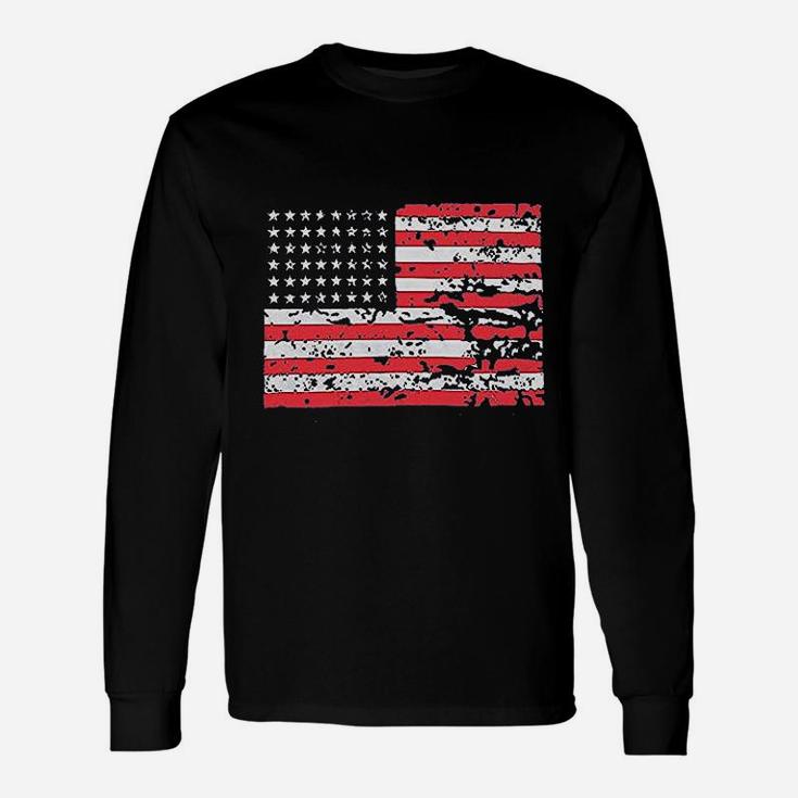 Genleck American Flag S 4Th Of July Patriotic Unisex Long Sleeve