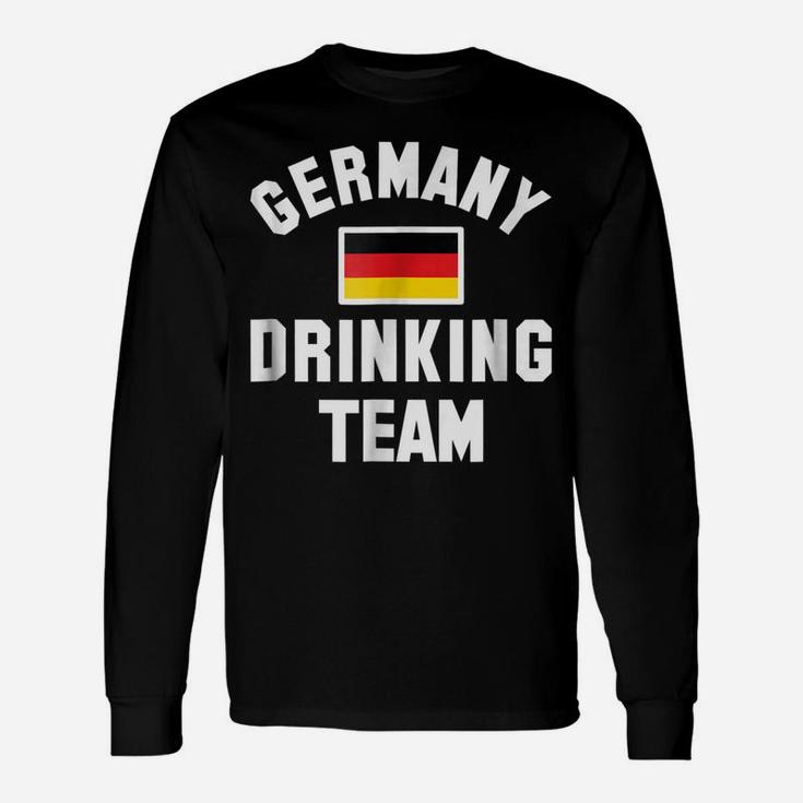 Germany Drinking Team Shirt For Germany Beer Festivals Unisex Long Sleeve