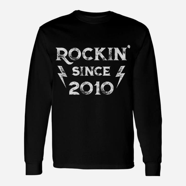 Gift For 10 Year Old Classic Rock 2010 10Th Birthday Unisex Long Sleeve