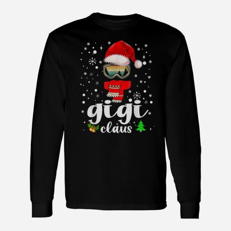 Gigi Claus Santa Claus Xmas Long Sleeve T-Shirt