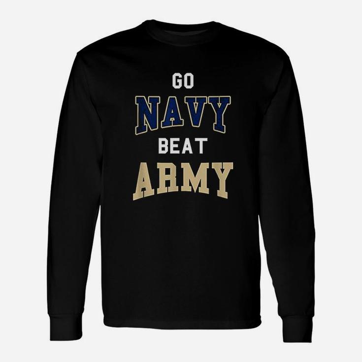 Go Navy Beat Army Unisex Long Sleeve