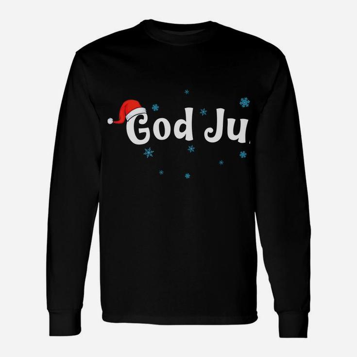 God Jul Swedish Christmas Sweatshirt Unisex Long Sleeve
