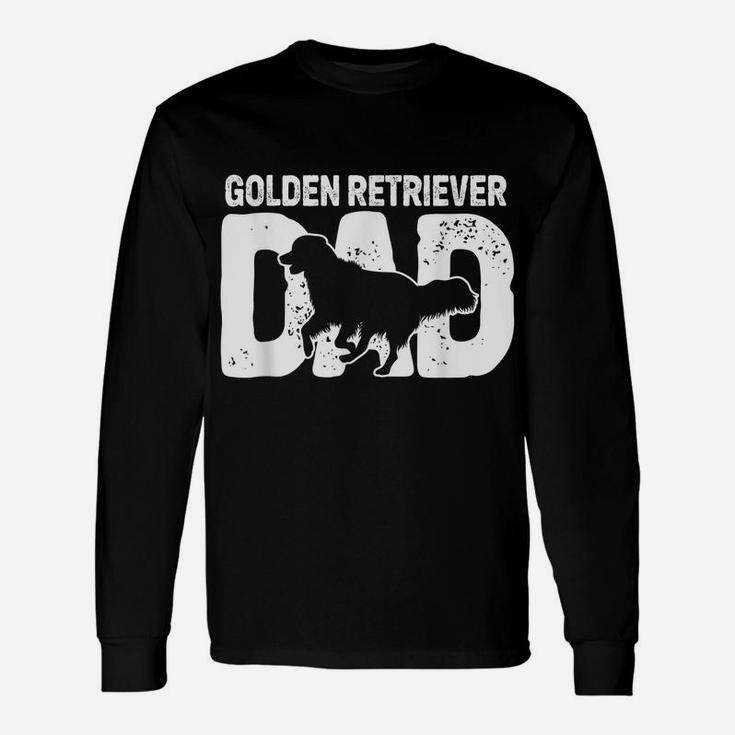 Golden Retriever Dad Dog Lover Dog Owner Unisex Long Sleeve