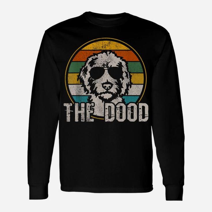 Goldendoodle  - The Dood Vintage Retro Dog Shirt Unisex Long Sleeve