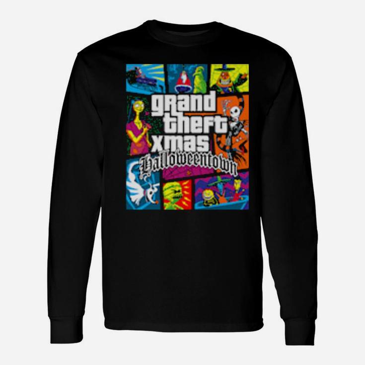Grand Theft Xmas Long Sleeve T-Shirt