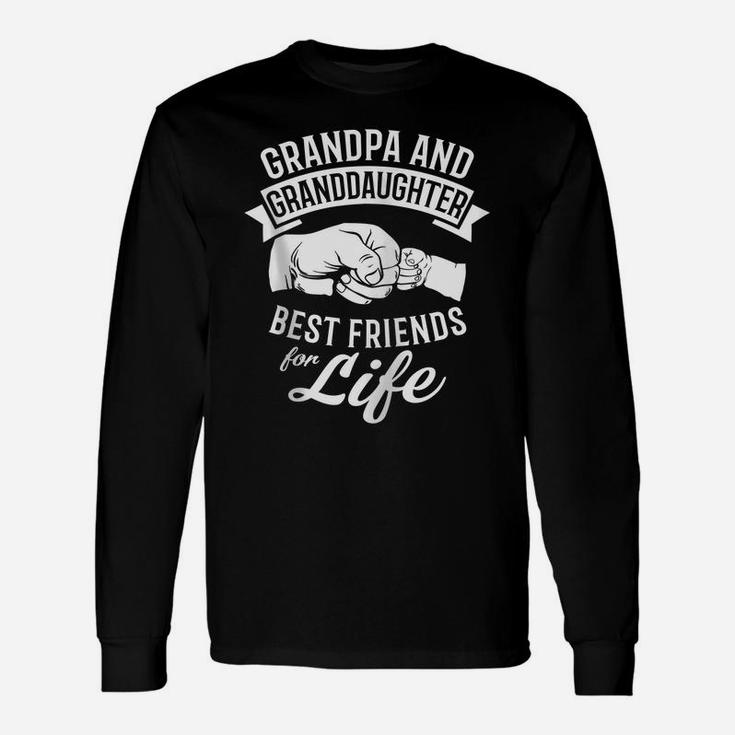 Grandpa And Granddaughter - Best Friends For Life Zip Hoodie Unisex Long Sleeve