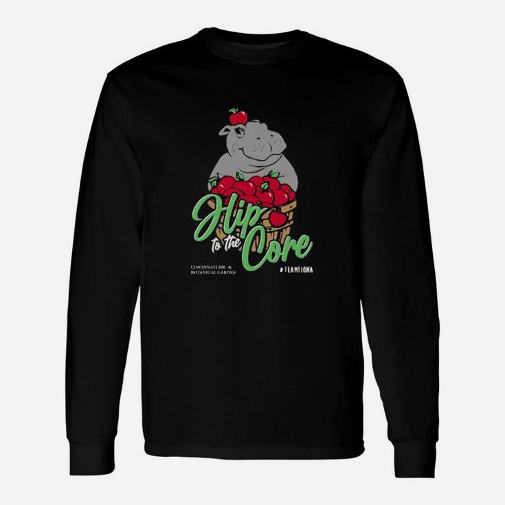 Hippo To The Core Long Sleeve T-Shirt