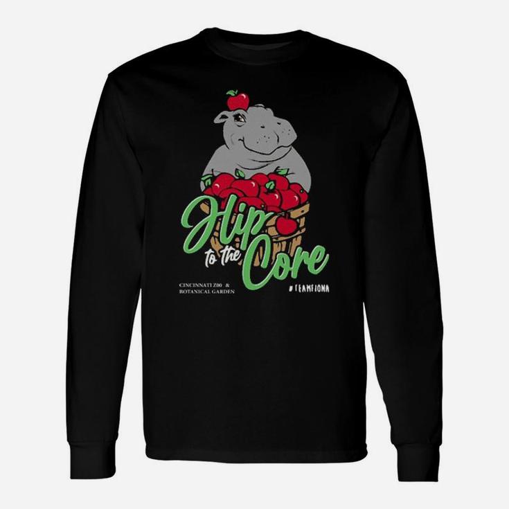 Hippo To The Core Long Sleeve T-Shirt