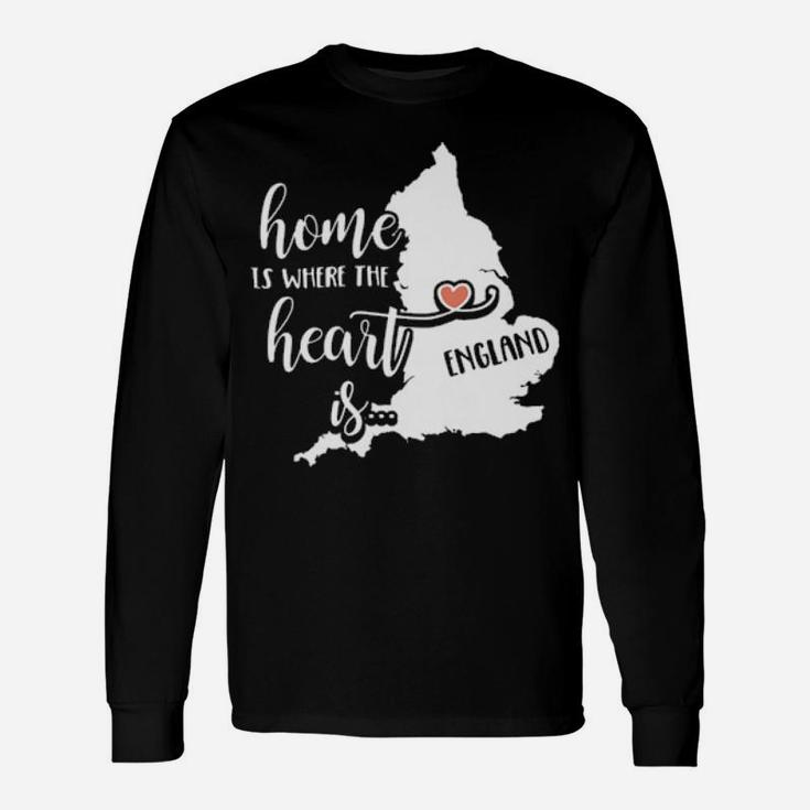 Home Is Where The Heart Is Long Sleeve T-Shirt