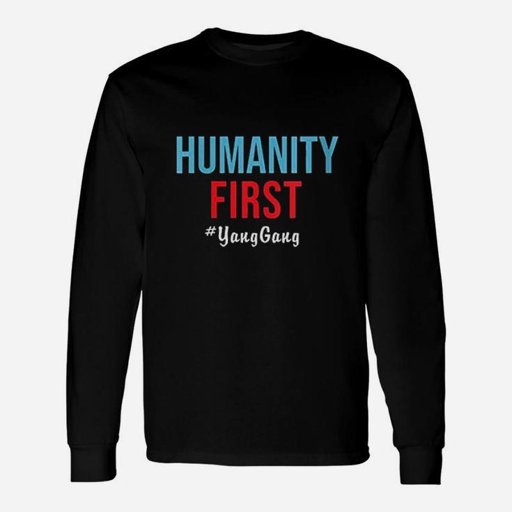 Humanity First Andrew Yang Gang Unisex Long Sleeve
