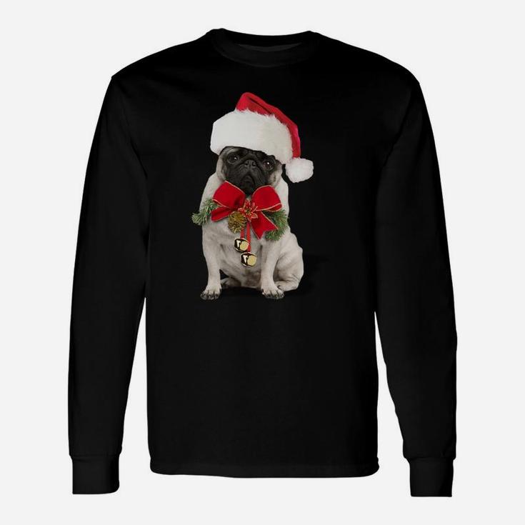 Hybrid Christmas Pug Long Sleeve T Shirt Unisex Long Sleeve