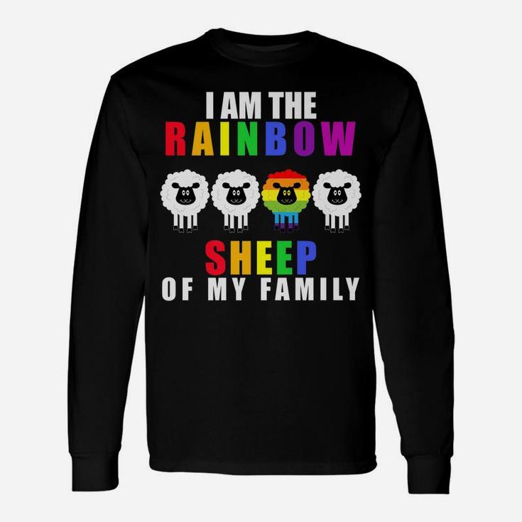 I Am The Rainbow Sheep Of My Family Lgbt-Q Gay Pride Unisex Long Sleeve