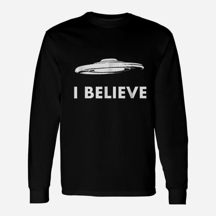 I Believe In Ufo Et Alien Flying Saucer Unisex Long Sleeve