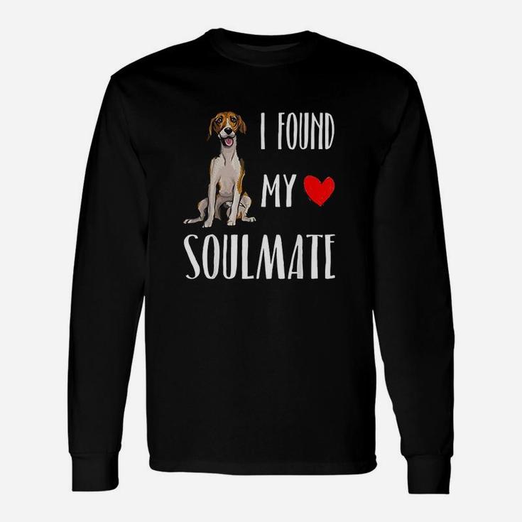 I Found My Soulmate American  Dog Lover Unisex Long Sleeve