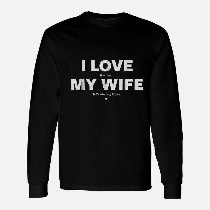 I Love Buying Frags Saltwater Reef Tank Enthusiast Unisex Long Sleeve