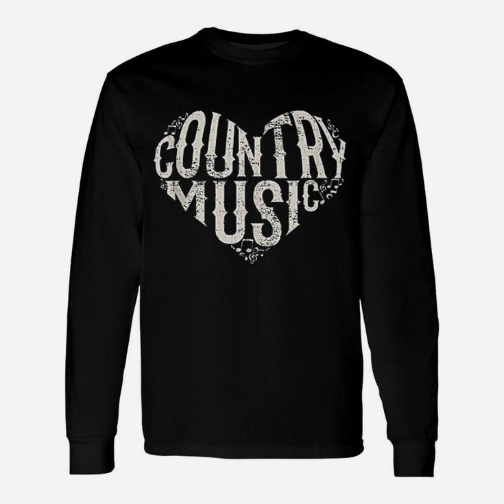 I Love Country Unisex Long Sleeve
