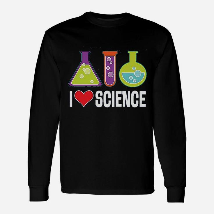 I Love Science Chemistry Teacher Unisex Long Sleeve