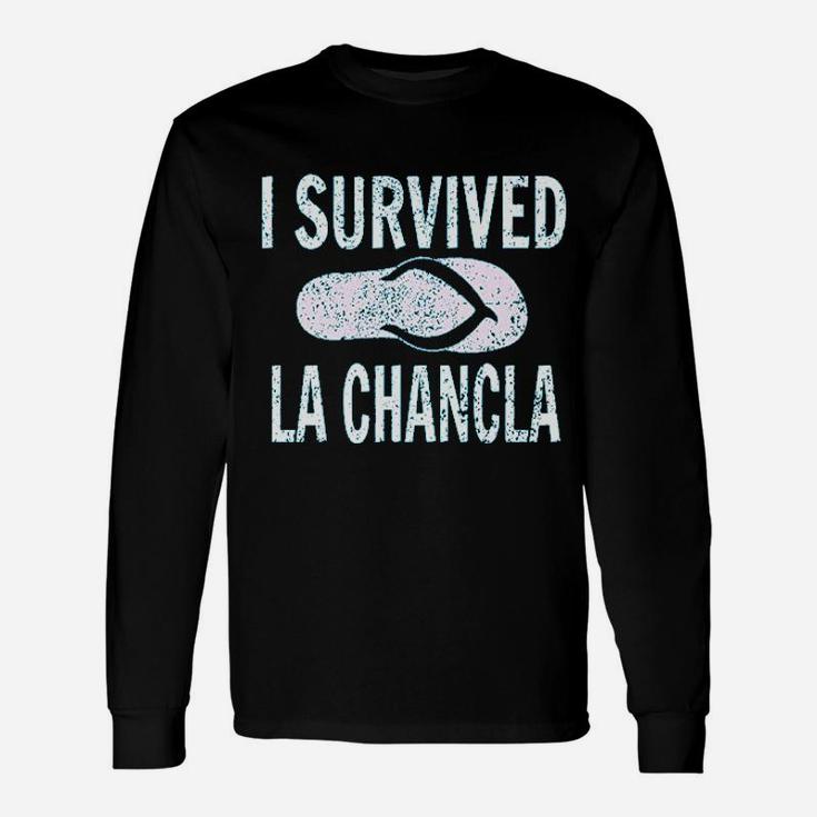 I Survived La Chancla Unisex Long Sleeve