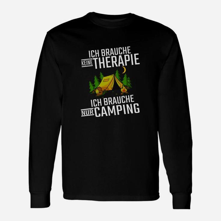 Ich Brauche Nur Camping Langarmshirts