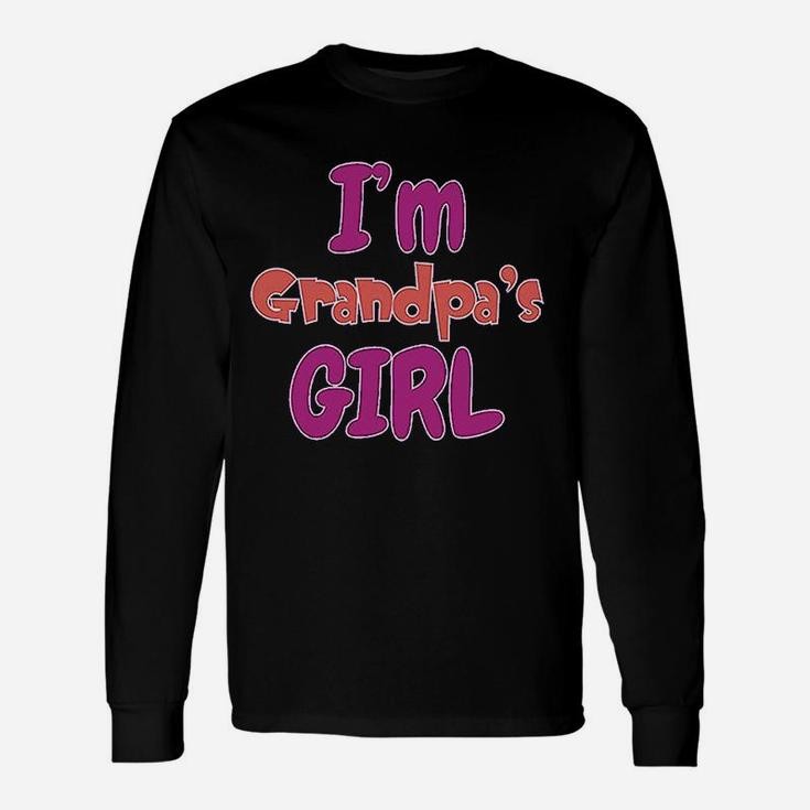 Im Grandpas Girl Grandmother Grandma Boy N Girl Clothes Unisex Long Sleeve