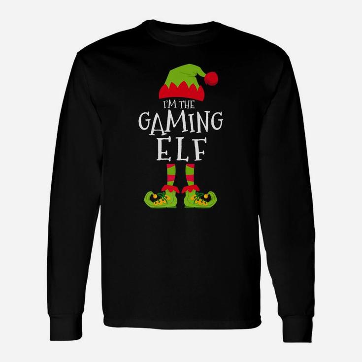 I'm The Gaming Elf Funny Matching Christmas Costume Unisex Long Sleeve
