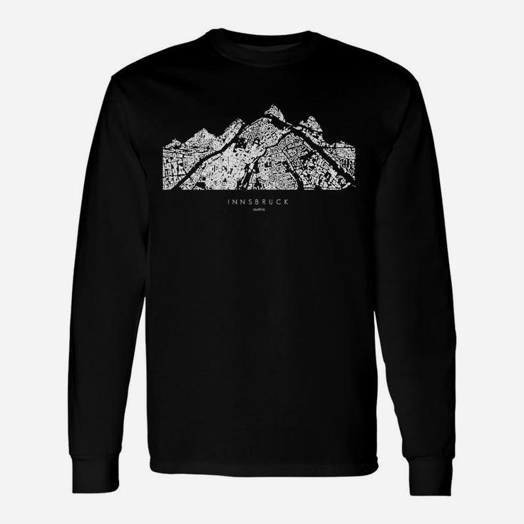 Innsbruck-Stadtplan-Sammlung Langarmshirts